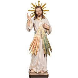 Jesús Misericordioso con aureola
